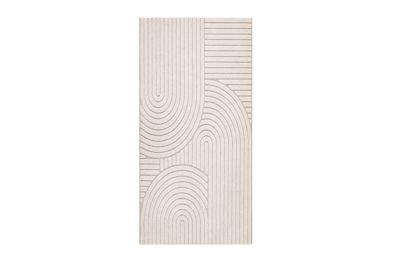 Nature Wiltonteppe 80x150 cm Rektangulær - Beige - Tekstiler - Tepper & Matter - Moderne tepper - Wiltontepper