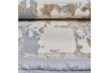 Naveena Gangmatte 80x500 cm Rektangulær - Grå/Beige/Creme - Tekstiler - Tepper & Matter - Moderne tepper - Gangmatter
