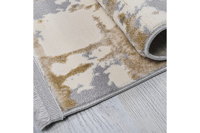Naveena Gangmatte 80x500 cm Rektangulær - Grå/Beige/Creme - Tekstiler - Tepper & Matter - Moderne tepper - Gangmatter