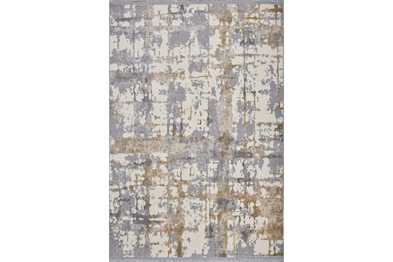 Naveena Gangmatte 80x500 cm Rektangulær - Grå/Beige/Creme - Tekstiler - Tepper & Matter - Moderne tepper - Gangmatter