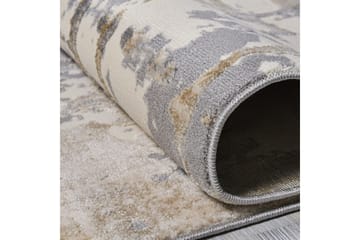 Naveena Gangmatte 80x500 cm Rektangulær - Grå/Beige/Creme - Tekstiler - Tepper & Matter - Moderne tepper - Gangmatter