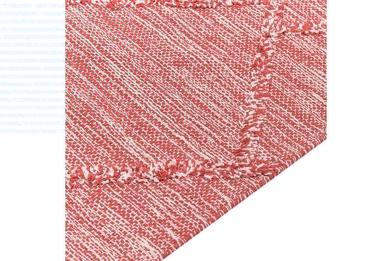 Nigde Ryeteppe 140x200 cm - Rød - Tekstiler - Tepper & Matter - Moderne tepper - Ryeteppe