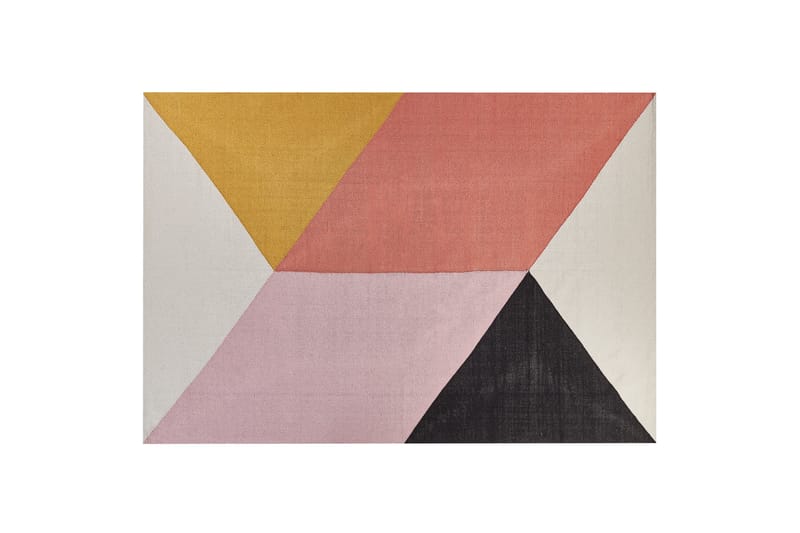 Nizip Ryeteppe 160x230 cm - Rosa - Tekstiler - Tepper & Matter - Moderne tepper - Ryeteppe