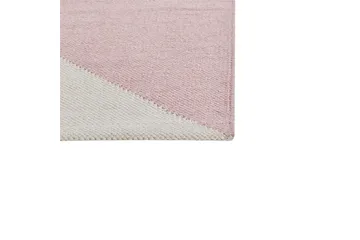 Nizip Ryeteppe 160x230 cm - Rosa - Tekstiler - Tepper & Matter - Moderne tepper - Bomullstepper