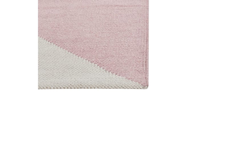 Nizip Ryeteppe 160x230 cm - Rosa - Tekstiler - Tepper & Matter - Moderne tepper - Ryeteppe