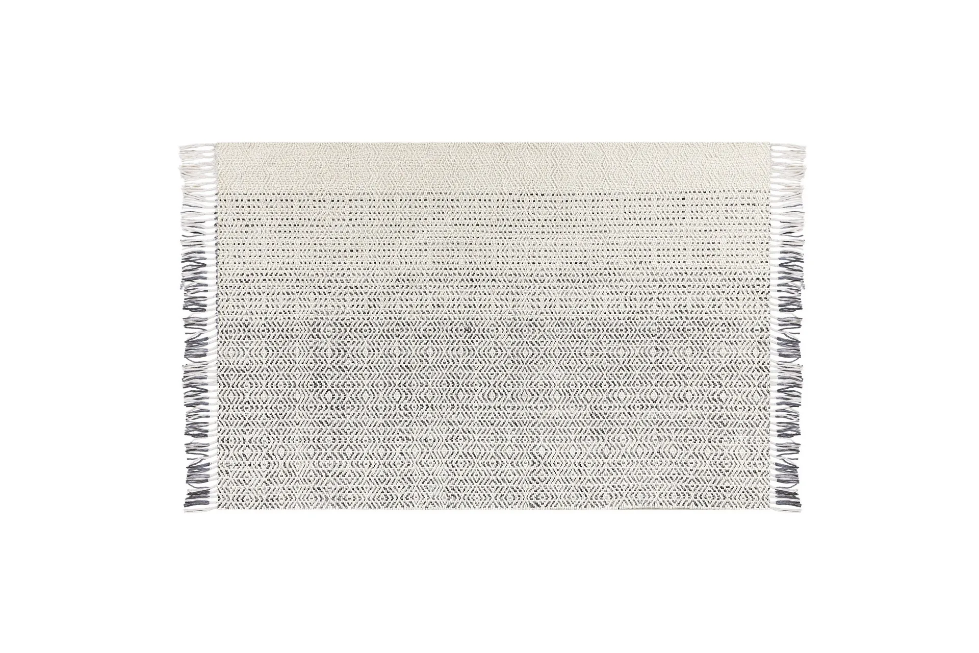 Omerli Ullteppe 140x200 cm - Svart/hvit