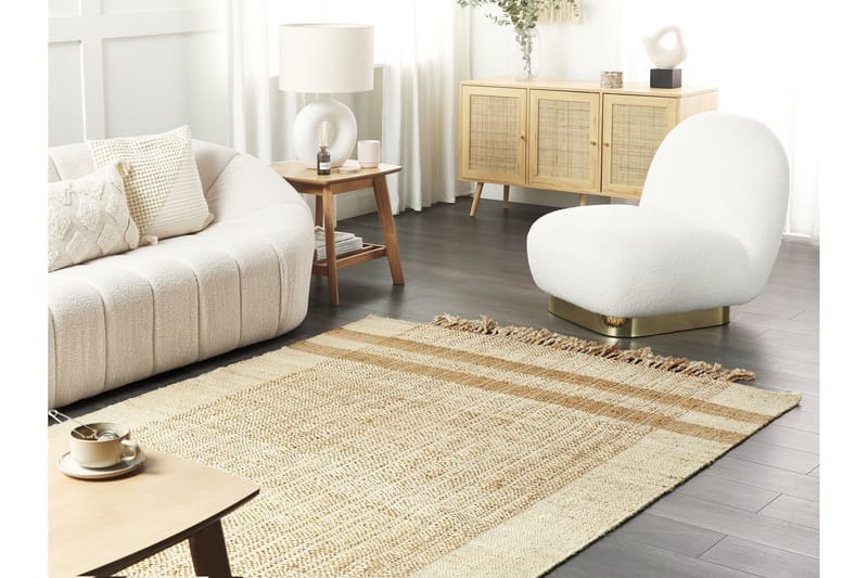 Ortaoba Juteteppe 140x200 cm - Beige - Tekstiler - Tepper & Matter - Moderne tepper - Sisaltepper