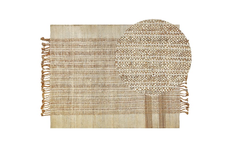 Ortaoba Juteteppe 160x230 cm - Beige - Tekstiler - Tepper & Matter - Moderne tepper - Sisaltepper