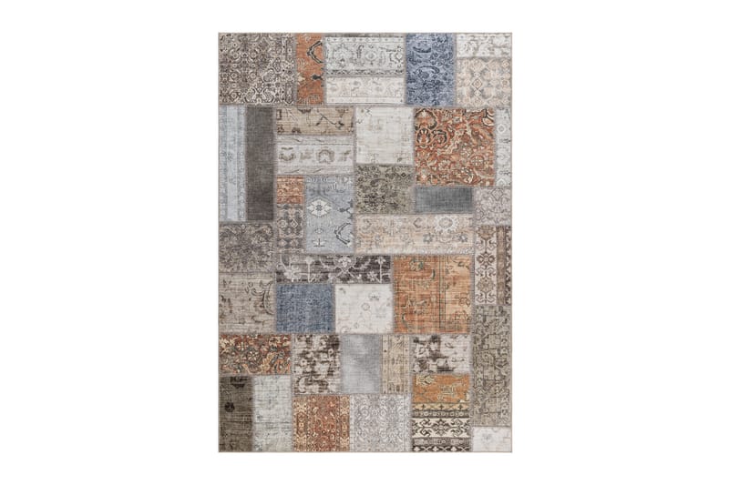 Patchwork Wiltonteppe 160x230 cm, Flerfarget