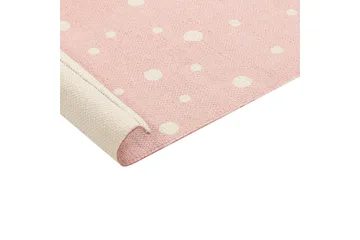 Pengkol Bomullsteppe 80x150 cm - Rosa - Tekstiler - Barnetekstiler - Barnetepper