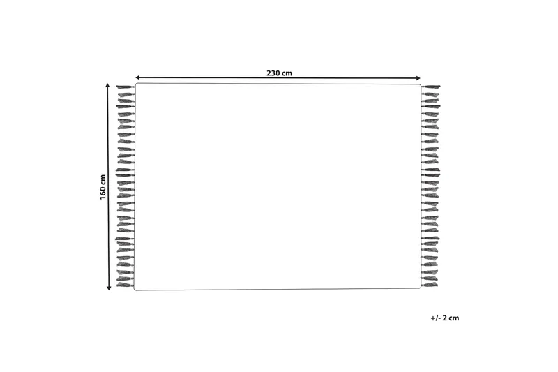 Pertek Ullteppe 160x230 cm - Beige - Tekstiler - Tepper & Matter - Moderne tepper - Ullteppe