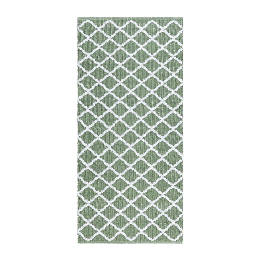Plastteppe Hilma Wave - 70x250 cm, Grønn