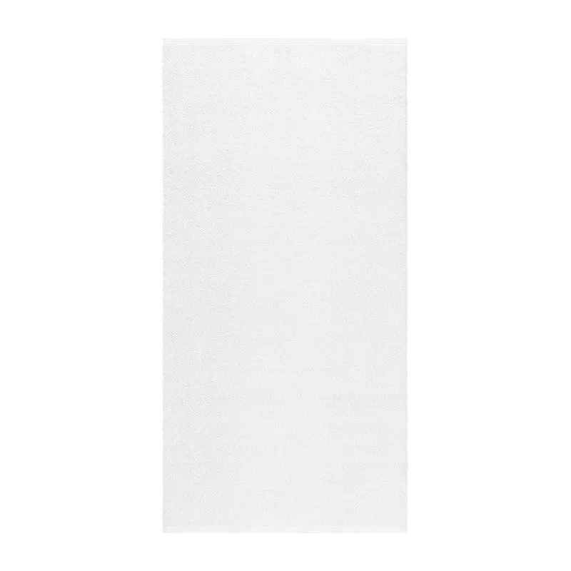 Plastteppe Hilma Plain, 70x250 cm, Hvit