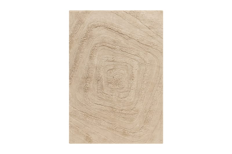 Pure Ullteppe 170x240 cm Rektangulær - Beige - Tekstiler - Tepper & Matter - Moderne tepper - Ullteppe