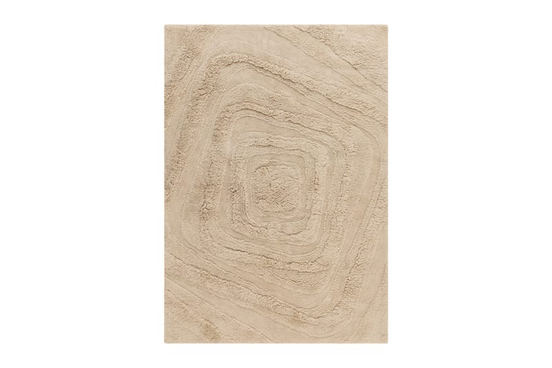 Pure Ullteppe 200x300 cm Rektangulær - Beige - Tekstiler - Tepper & Matter - Moderne tepper - Ullteppe