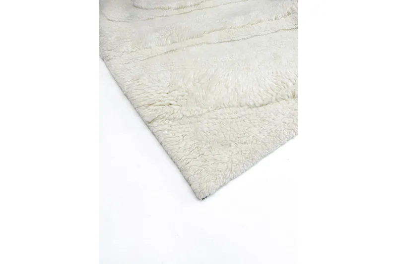 Pure Ullteppe 200x300 cm Rektangulær - Creme - Tekstiler - Tepper & Matter - Moderne tepper - Ullteppe