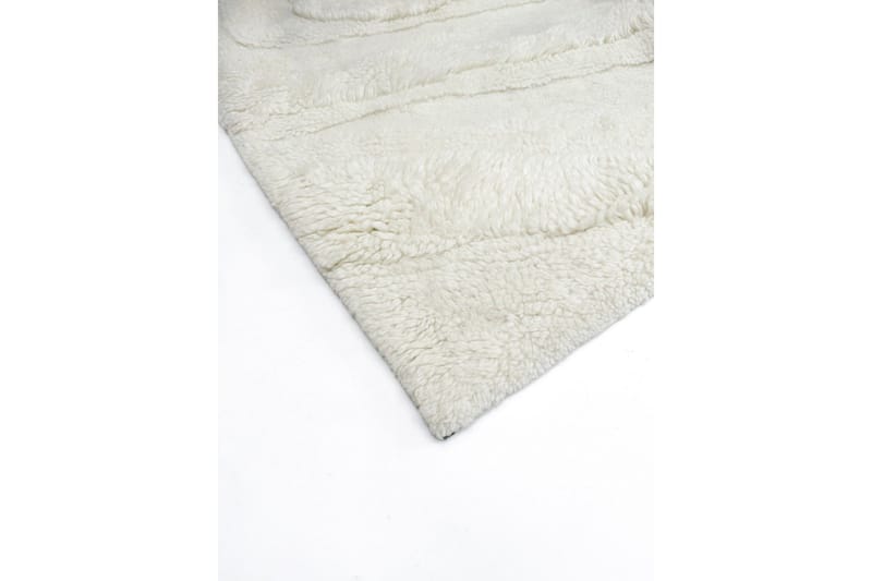 Pure Ullteppe 200x300 cm Rektangulær - Creme - Tekstiler - Tepper & Matter - Moderne tepper - Ullteppe