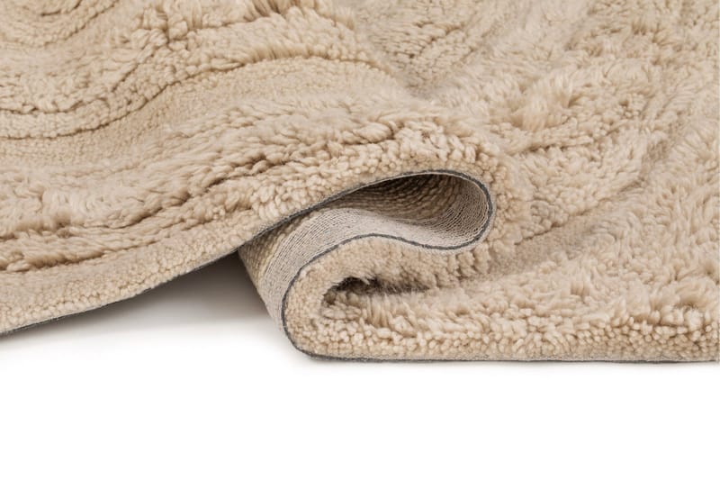 Pure Ullteppe 240x340 cm Rektangulær - Beige - Tekstiler - Tepper & Matter - Moderne tepper - Ullteppe