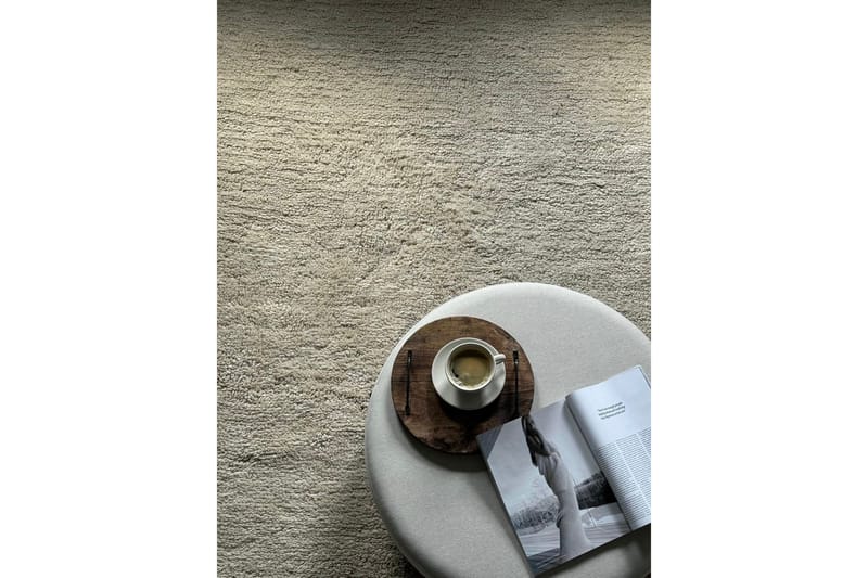 Pure Ullteppe 240x340 cm Rektangulær - Beige - Tekstiler - Tepper & Matter - Moderne tepper - Ullteppe
