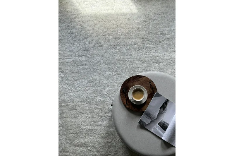 Pure Ullteppe 240x340 cm Rektangulær - Creme - Tekstiler - Tepper & Matter - Moderne tepper - Ullteppe