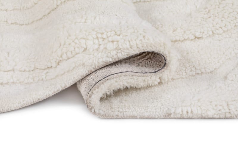 Pure Ullteppe 240x340 cm Rektangulær - Creme - Tekstiler - Tepper & Matter - Moderne tepper - Ullteppe