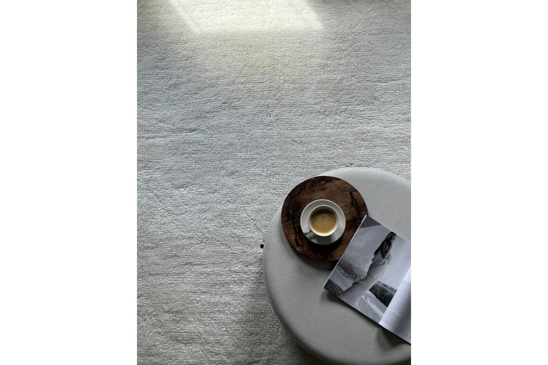 Pure Ullteppe 240x340 cm Rektangulær - Creme - Tekstiler - Tepper & Matter - Moderne tepper - Ullteppe