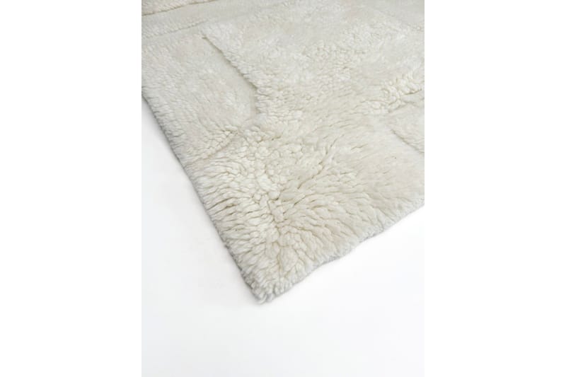 Pure Ullteppe 240x340 cm Rektangulær - Creme - Tekstiler - Tepper & Matter - Moderne tepper - Ullteppe
