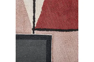 Purnia Ryeteppe 80x150 cm - Rød - Tekstiler - Tepper & Matter - Moderne tepper - Ryeteppe