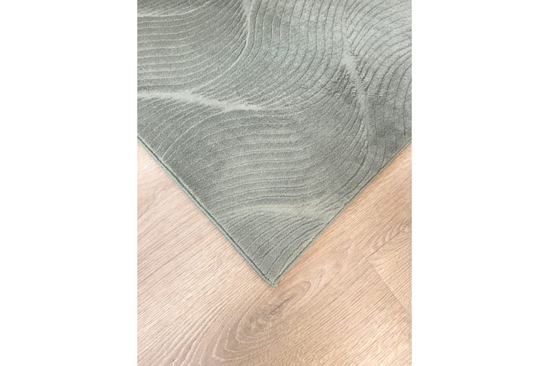 Ranjana Friezeteppe 160x230 cm Rektangulært - Grønn - Tekstiler - Tepper & Matter - Moderne tepper - Wiltontepper