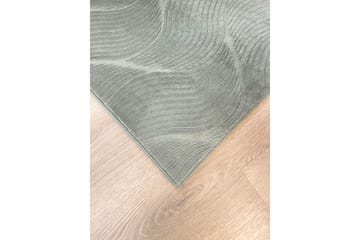 Ranjana Friezeteppe 160x230 cm Rektangulært - Grønn - Tekstiler - Tepper & Matter - Moderne tepper - Wiltontepper