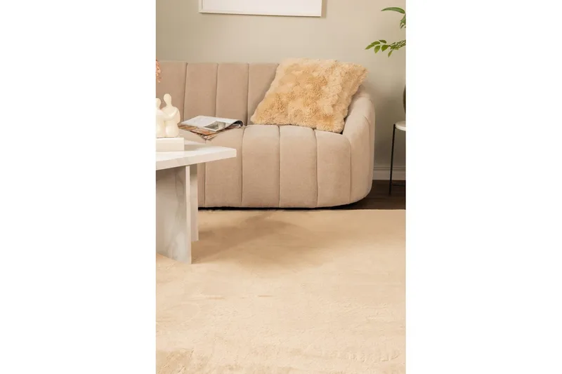 Relax Ryeteppe 140x200 cm - Beige - Tekstiler - Tepper & Matter - Moderne tepper - Ryeteppe