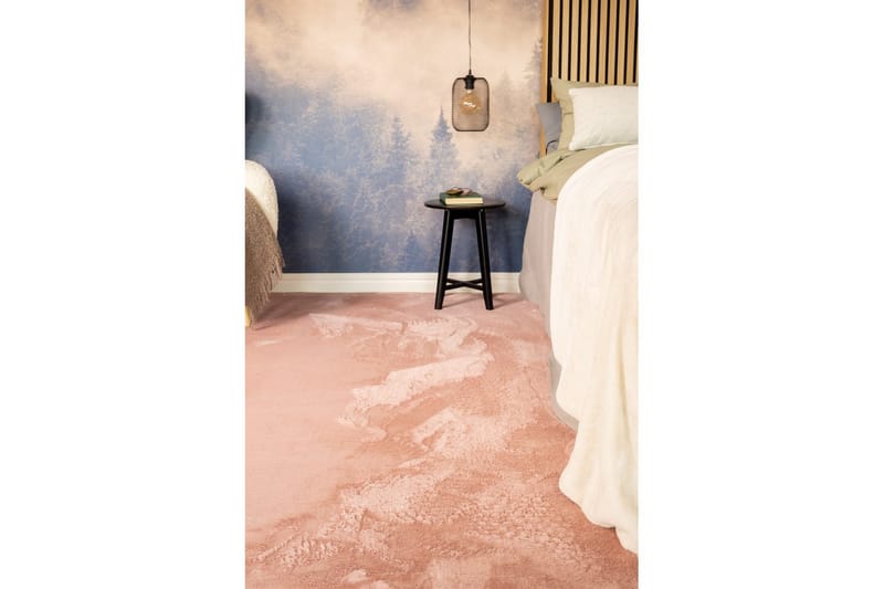 Relax Ryeteppe 160x230 cm - Rosa - Tekstiler - Tepper & Matter - Moderne tepper - Ryeteppe