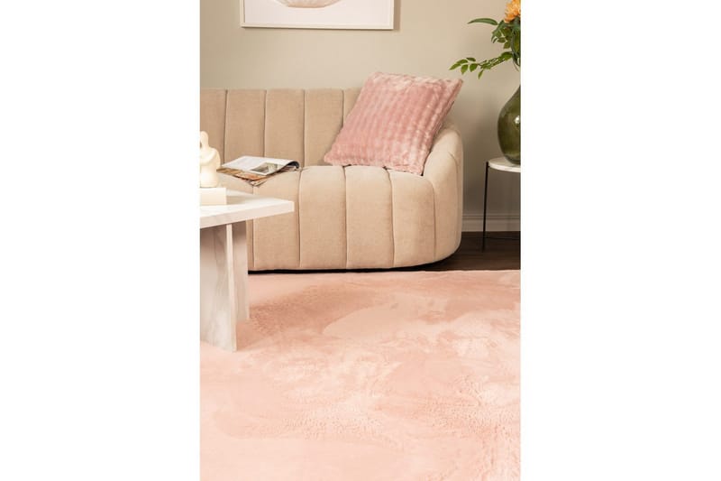Relax Ryeteppe 160x230 cm - Rosa - Tekstiler - Tepper & Matter - Moderne tepper - Ryeteppe