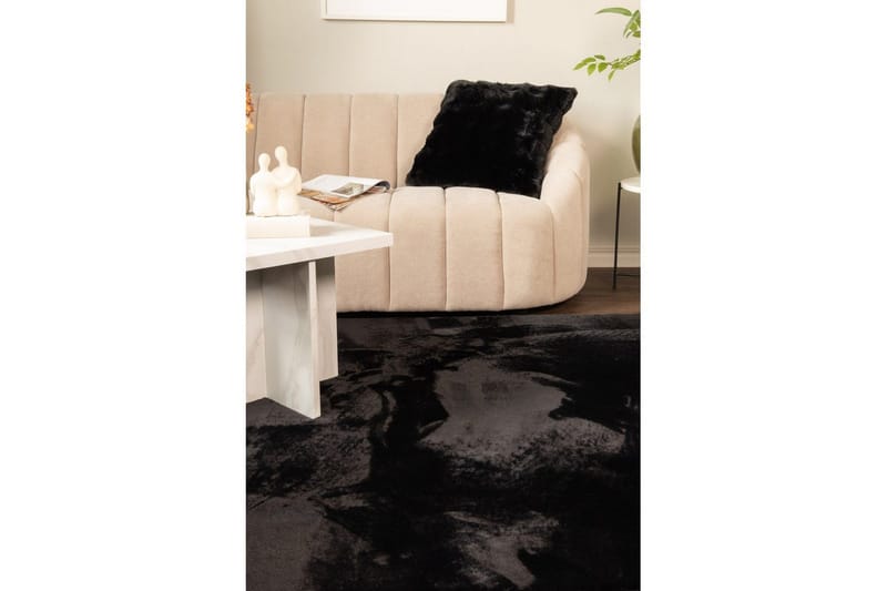 Relax Ryeteppe 160x230 cm - Svart - Tekstiler - Tepper & Matter - Moderne tepper - Ryeteppe