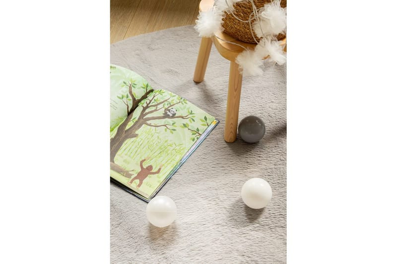 Relax Ryeteppe Rund 120 cm - Beige - Tekstiler - Tepper & Matter - Moderne tepper - Ryeteppe