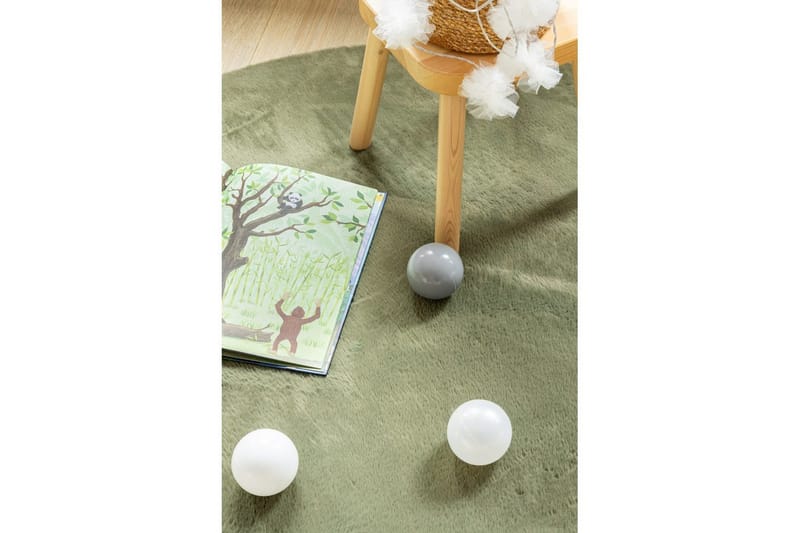 Relax Ryeteppe Rund 120 cm - Beige - Tekstiler - Tepper & Matter - Moderne tepper - Ryeteppe