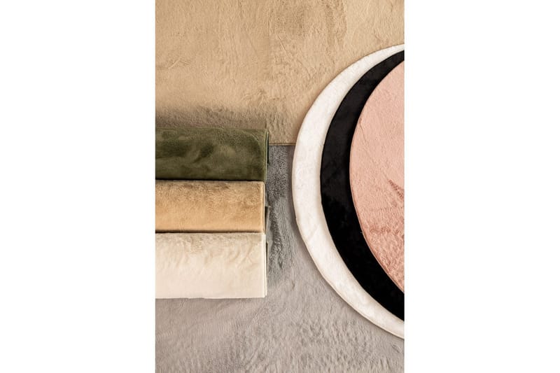 Relax Ryeteppe Rund 120 cm - Beige - Tekstiler - Tepper & Matter - Moderne tepper - Ryeteppe