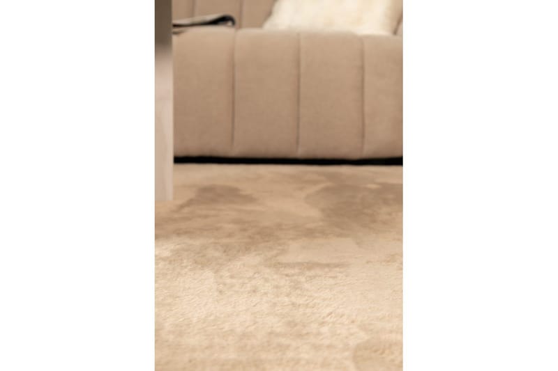 Relax Ryeteppe Rund 120 cm - Beige - Tekstiler - Tepper & Matter - Moderne tepper - Ryeteppe