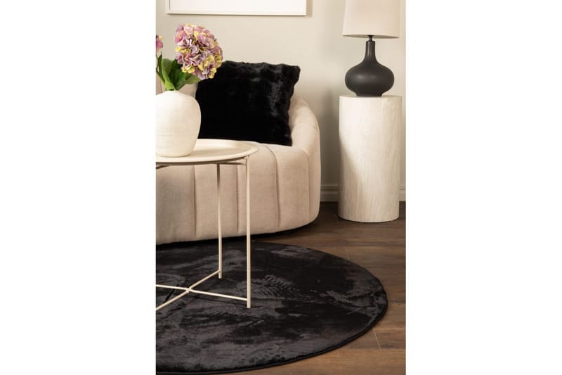 Relax Ryeteppe Rund 120 cm - Beige - Tekstiler - Tepper & Matter - Moderne tepper - Ryeteppe