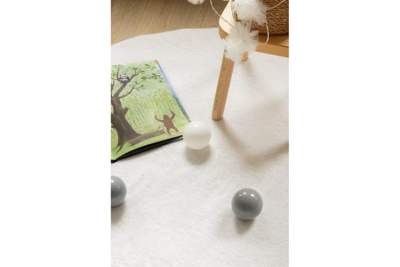 Relax Ryeteppe Rund 120 cm - Beige - Tekstiler - Tepper & Matter - Moderne tepper - Ryeteppe