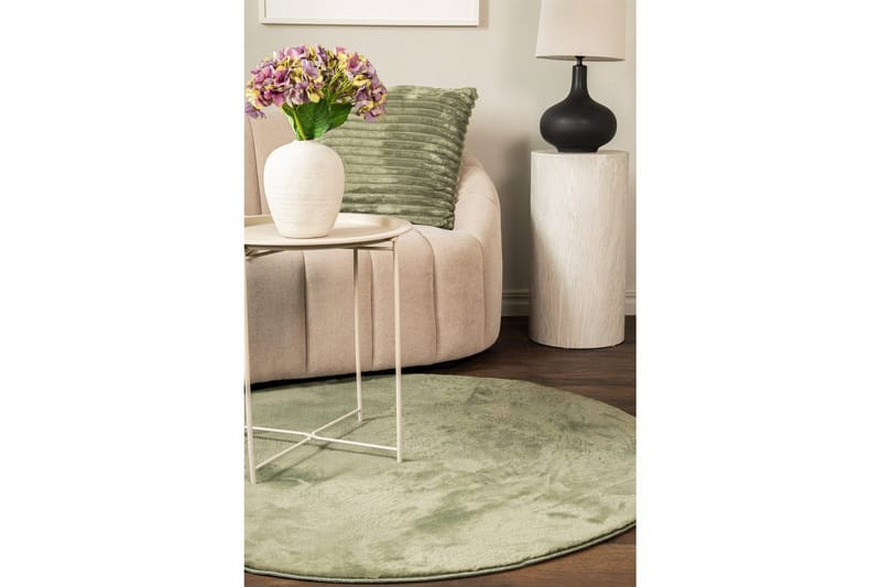 Relax Ryeteppe Rund 120 cm - Beige - Tekstiler - Tepper & Matter - Moderne tepper - Ryeteppe