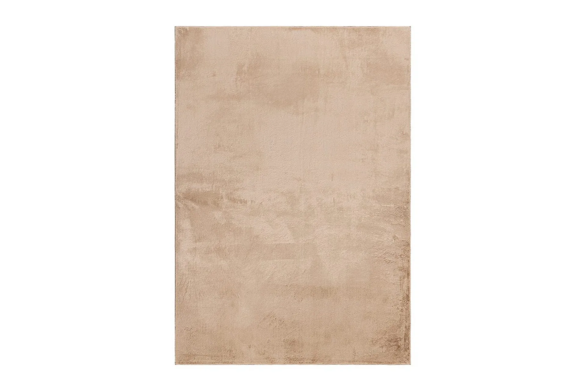 Relax Stor Rektangulær Ryamatte & Lugget Teppe 200x290 cm - Mørkebeige