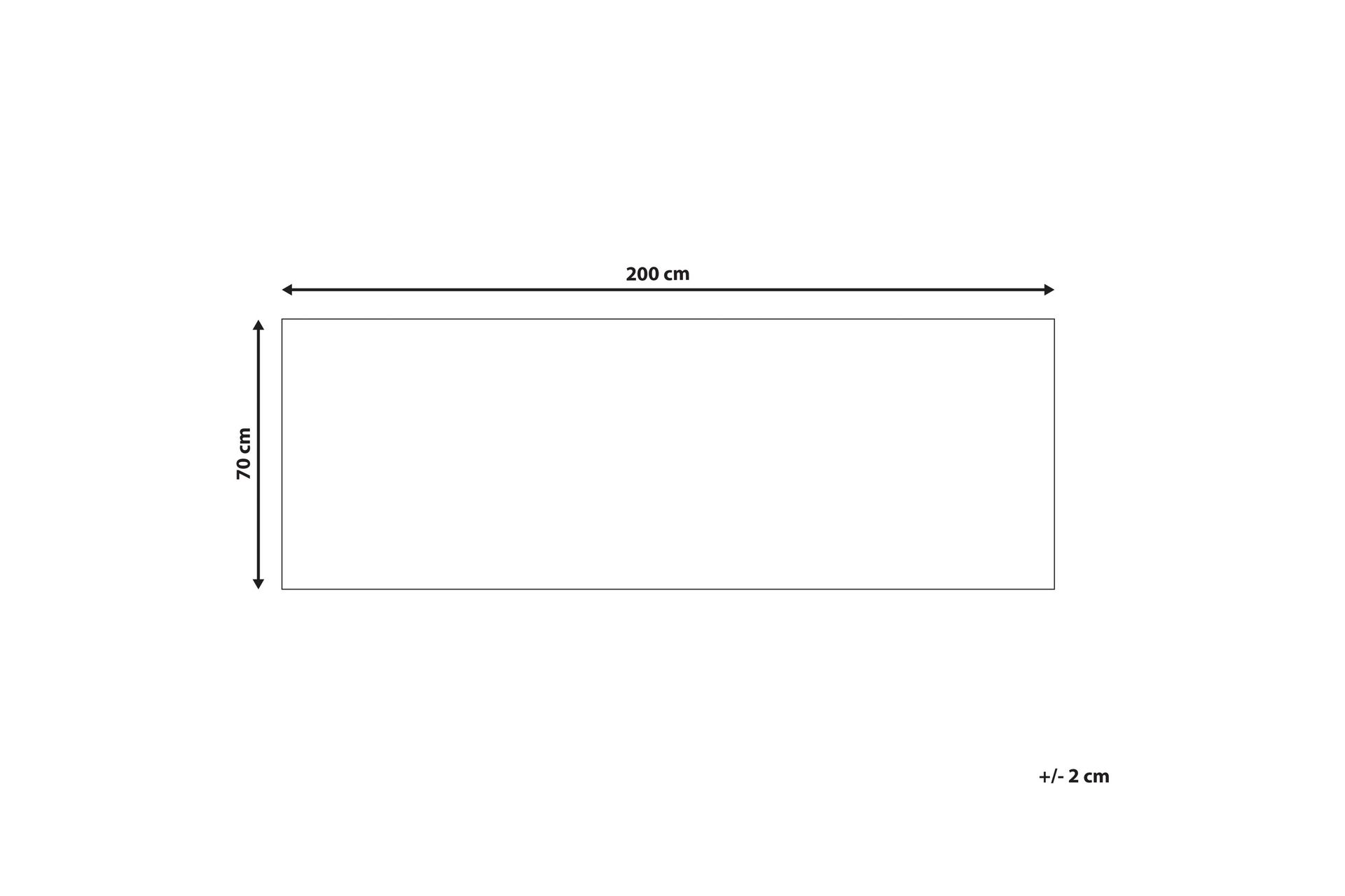 Ritapuram Ryeteppe 70x200 cm - Blå - Tekstiler - Tepper & Matter - Moderne tepper - Ryeteppe