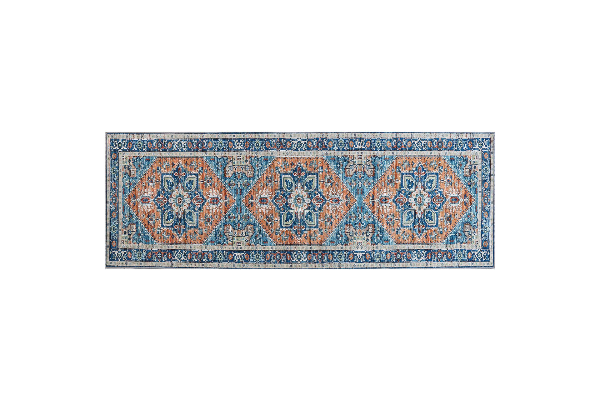 Ritapuram Ryeteppe 70x200 cm - Blå - Tekstiler - Tepper & Matter - Moderne tepper - Ryeteppe