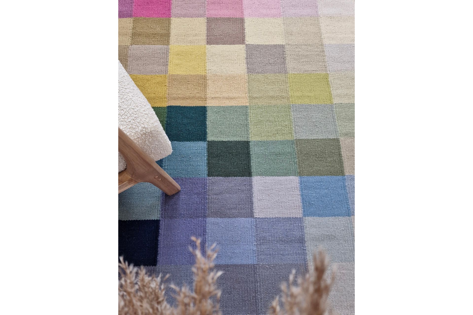 Riviera Ullteppe 240x340 cm Rektangulær - Flerfarget - Tekstiler - Tepper & Matter - Moderne tepper - Ullteppe