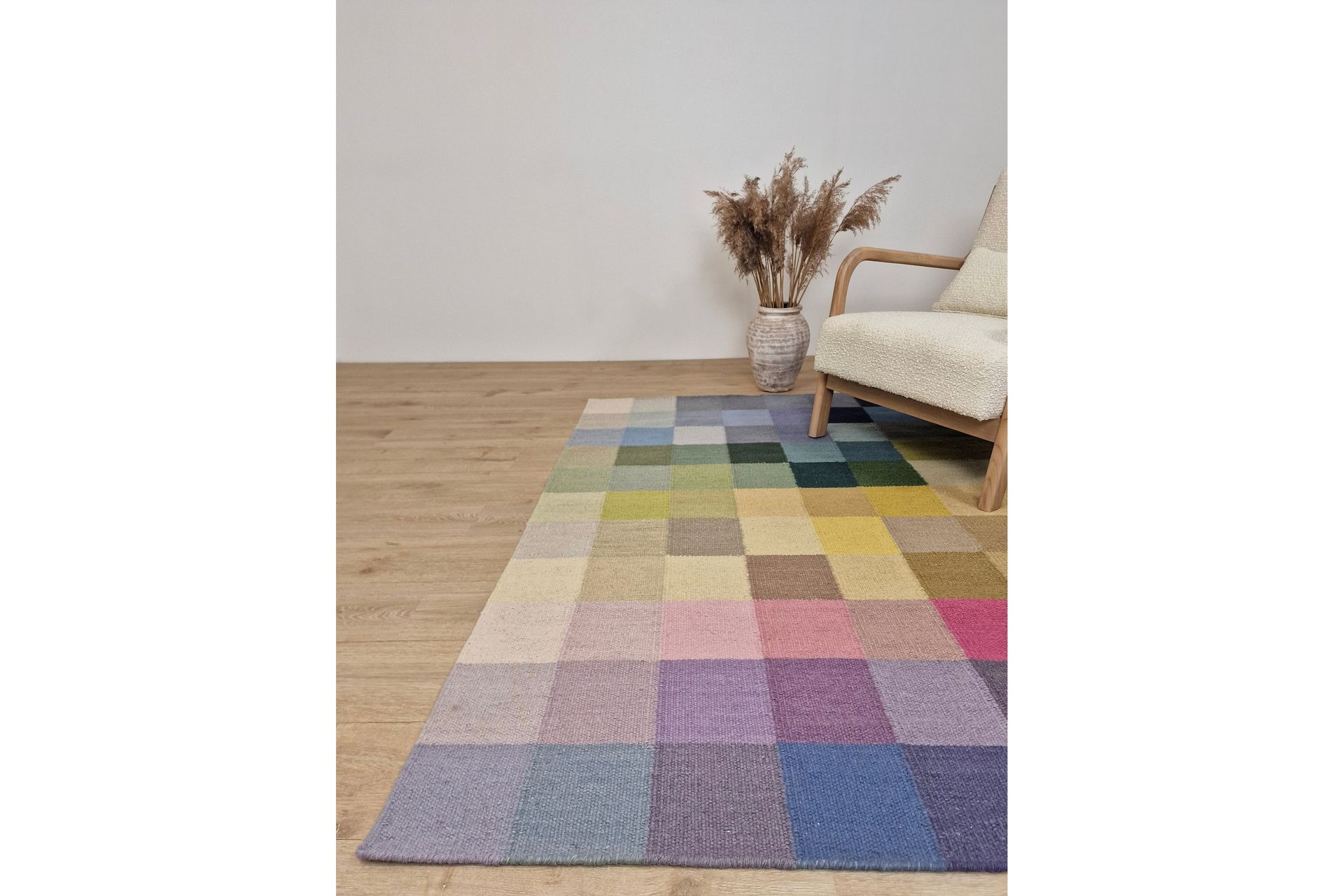 Riviera Ullteppe 240x340 cm Rektangulær - Flerfarget - Tekstiler - Tepper & Matter - Moderne tepper - Ullteppe