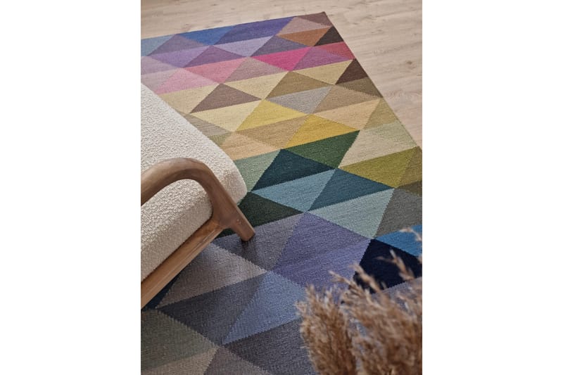 Riviera Ullteppe 80x240 cm Oval - Flerfarget - Tekstiler - Tepper & Matter - Moderne tepper - Ullteppe
