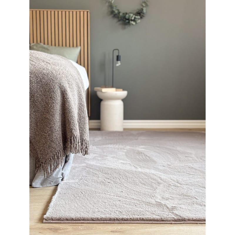 Ryematte Heaven - 120x170 cm, Taupe - Tekstiler - Tepper & Matter - Moderne tepper - Ryeteppe