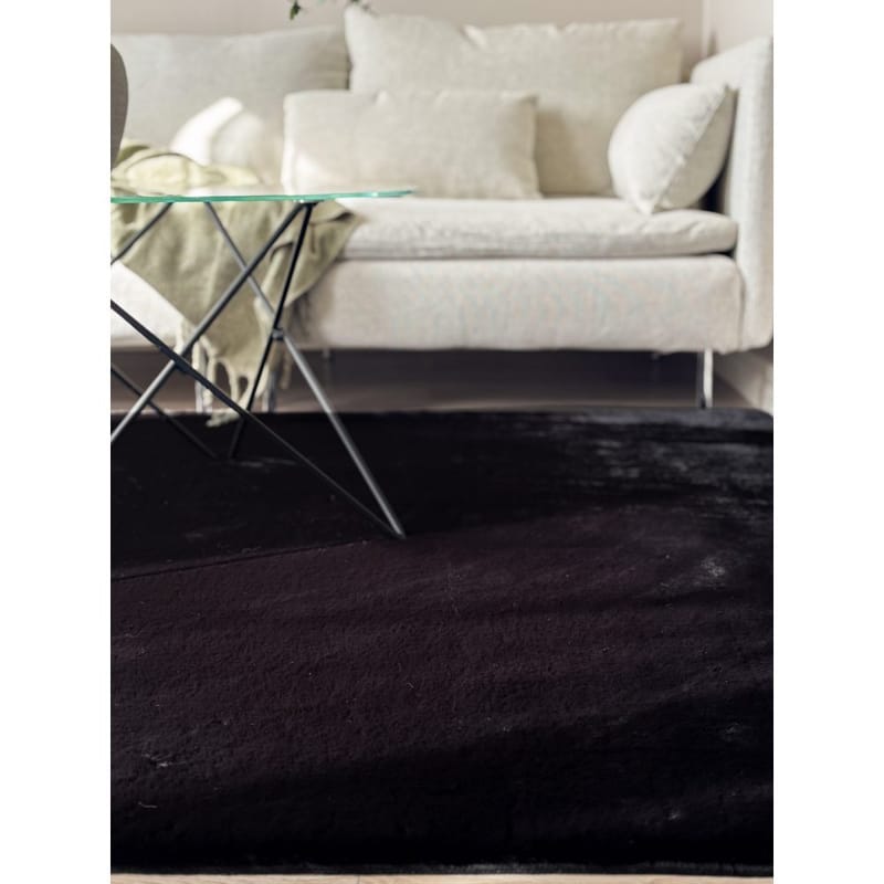 Ryematte Heaven - 140x200 cm, Svart - Tekstiler - Tepper & Matter - Moderne tepper - Ryeteppe