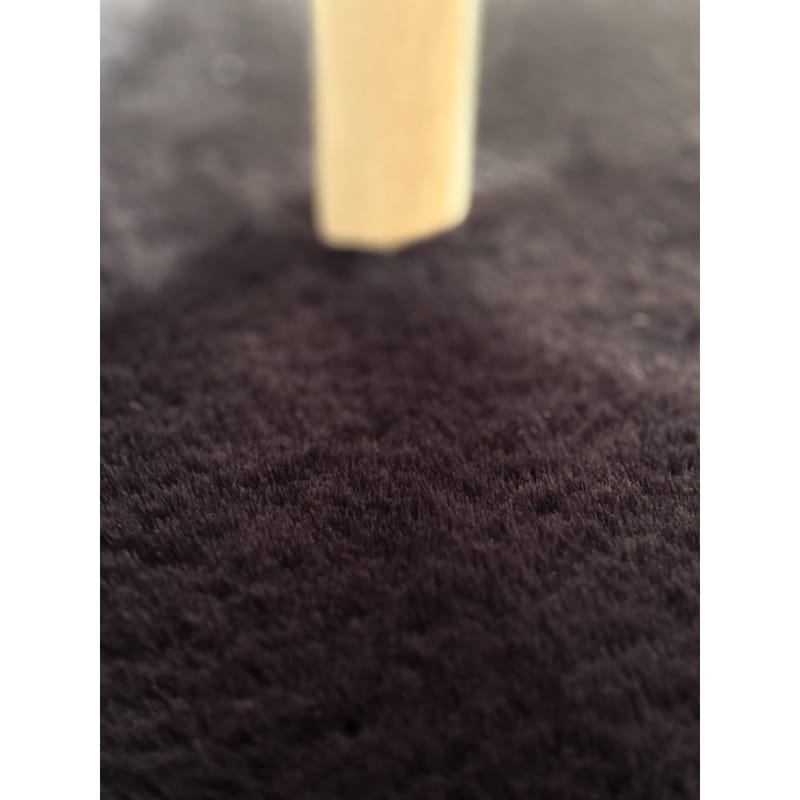 Ryematte Heaven Rund - 120x120 cm, Svart - Tekstiler - Tepper & Matter - Moderne tepper - Ryeteppe